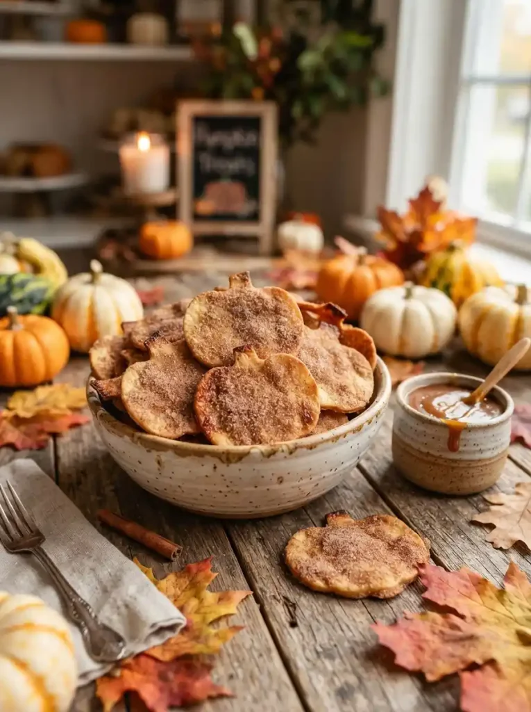 18. Cinnamon Sugar Pumpkin Chips