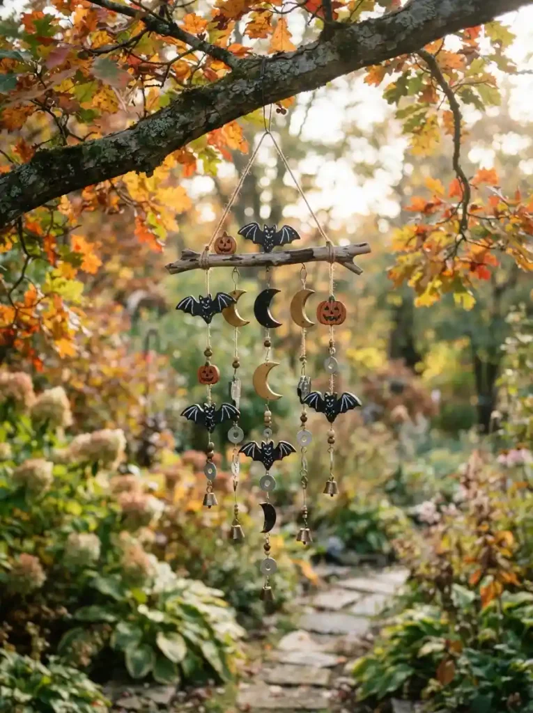 18. DIY Halloween Wind Chimes