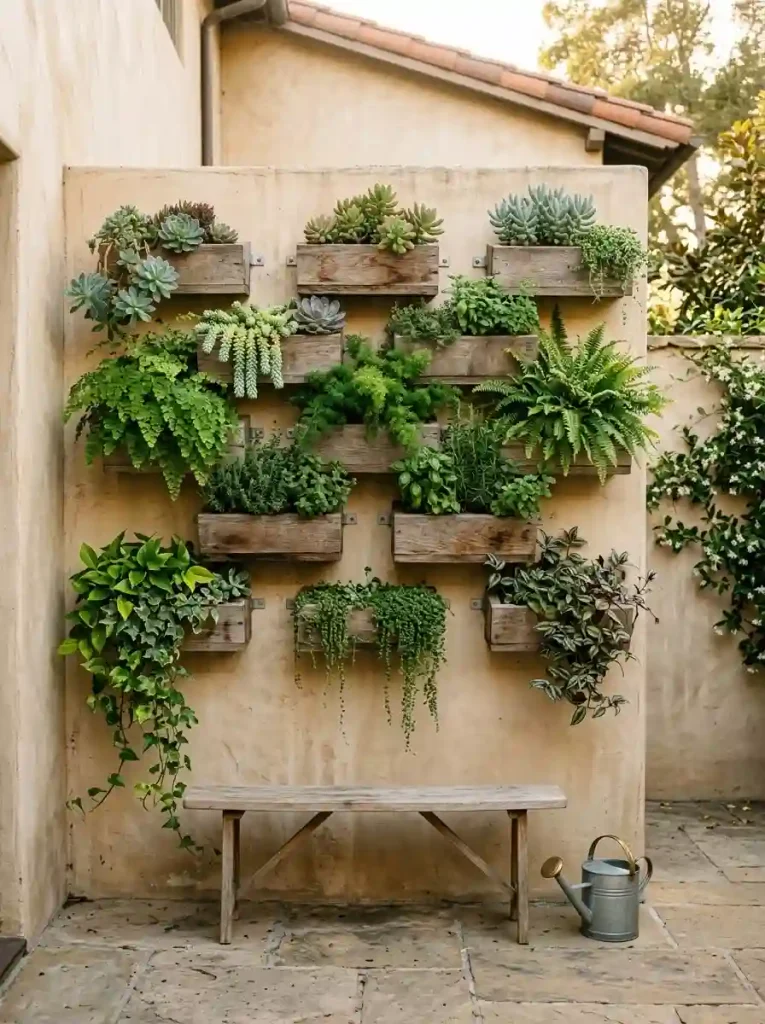 18. Mount a Garden Directly on the Wall