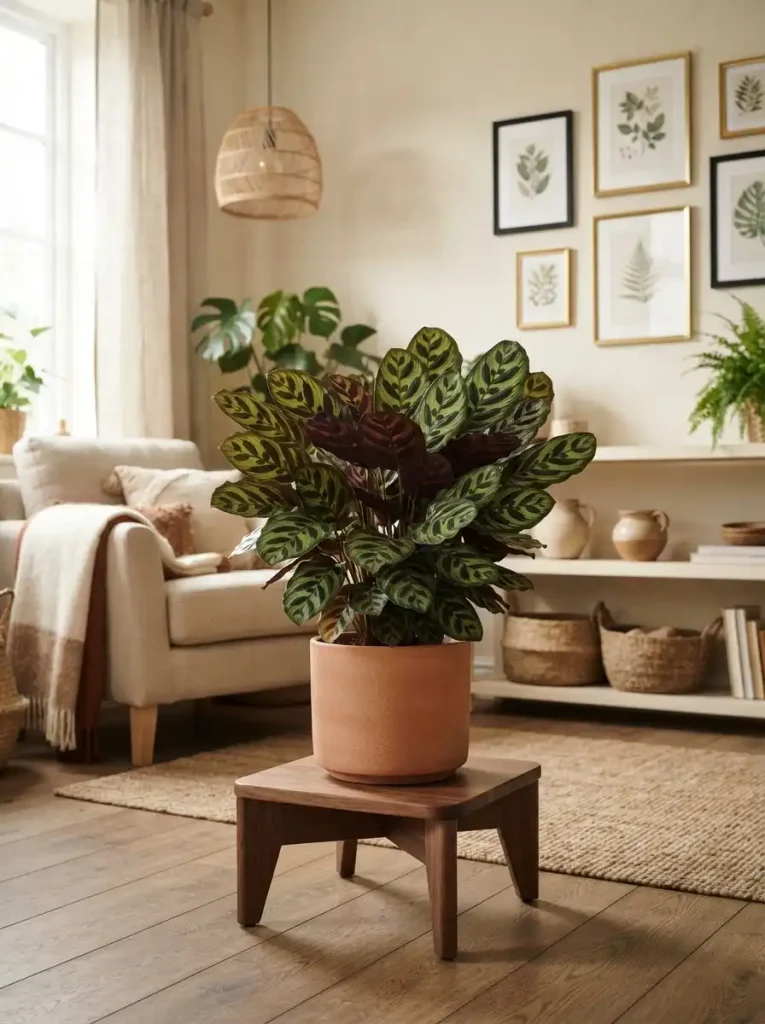 18. Peacock Plant for a Decorative Touch