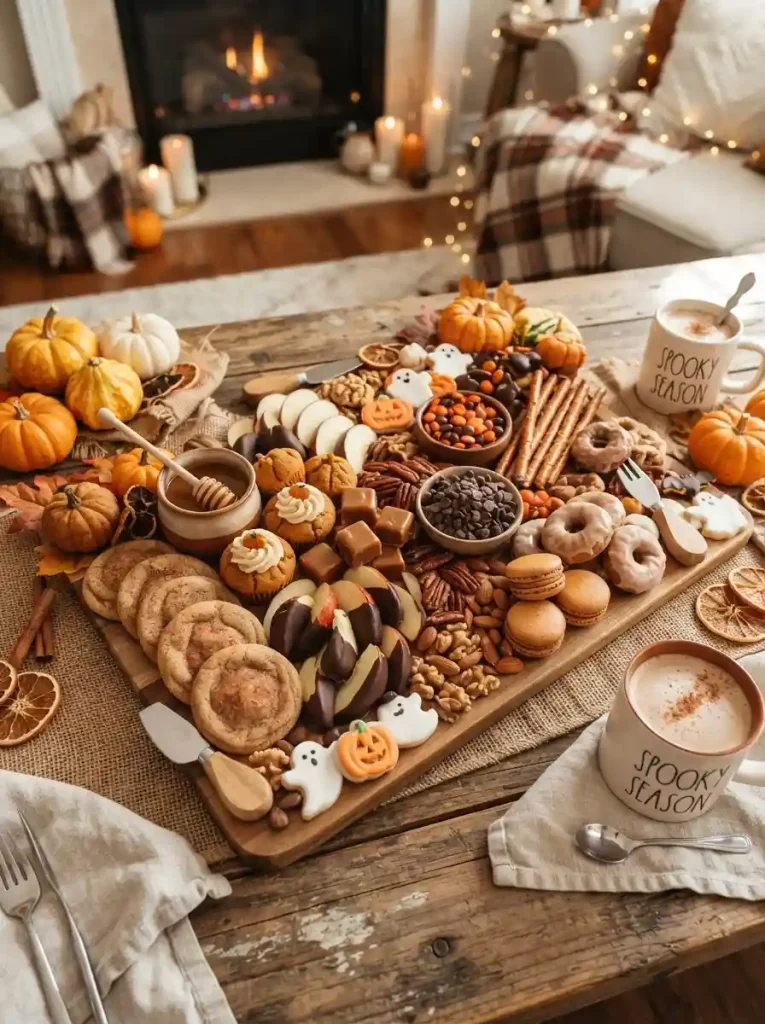 18. Pumpkin Spice Dessert Board
