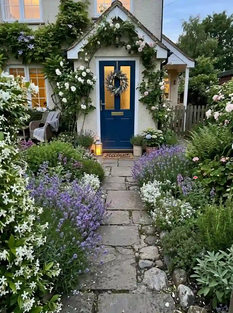 19. Add a fragrant planting zone beside the walkway