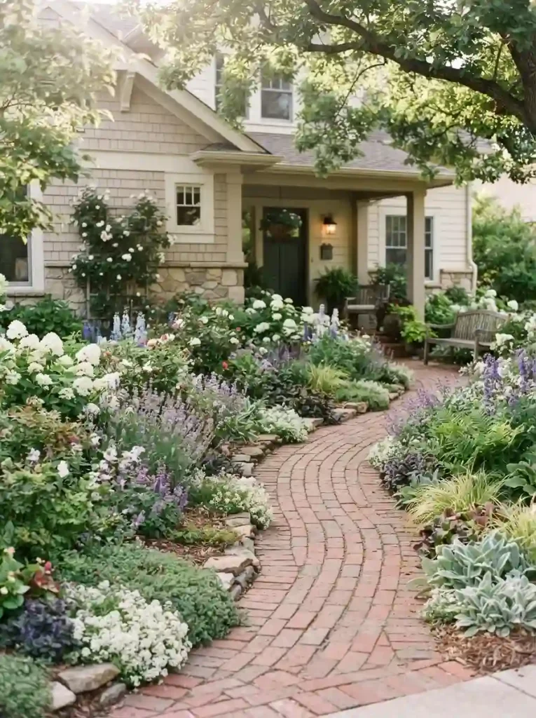 19. Combine Flowering Shrubs With Ground Covers