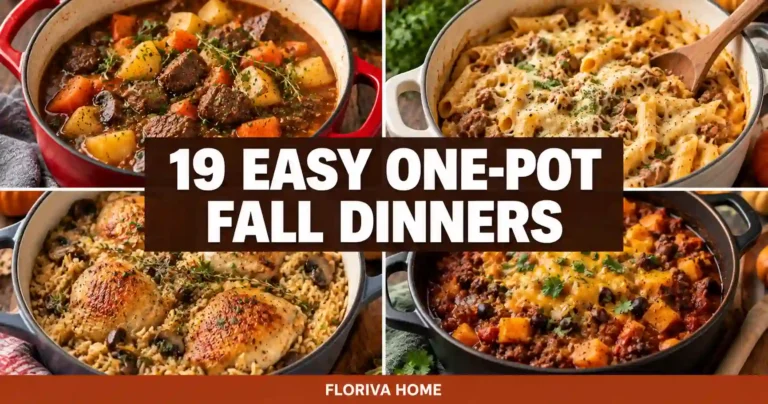 Easy One-Pot Fall Dinners
