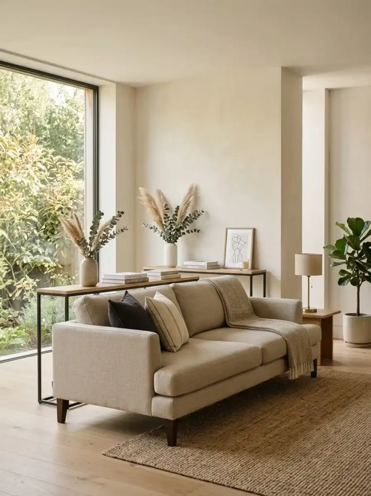 19. Float Furniture Slightly Away From the Walls