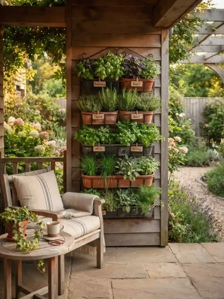 19. Herb Planter Wall