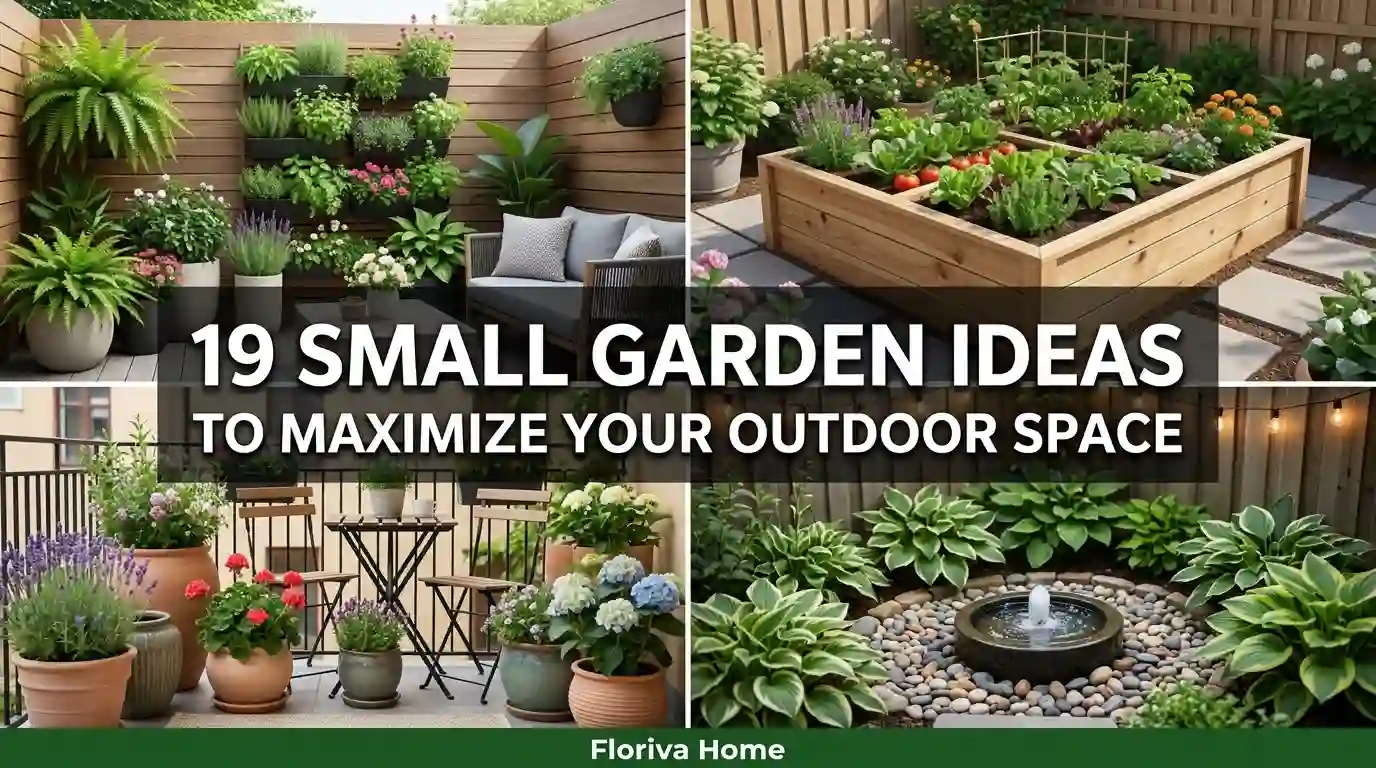 Small Garden Ideas to Maximize Your Outdoor Space