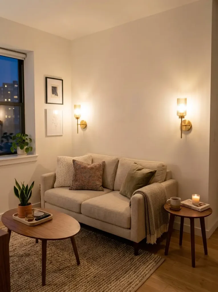 19. Use Wall-Mounted Lighting