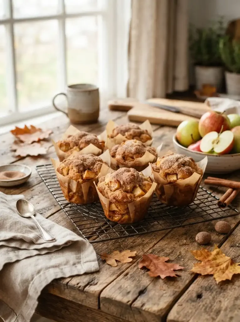 2. Brown Sugar Apple Cinnamon Muffins