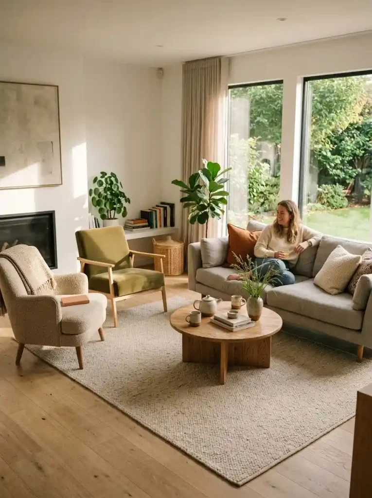 20. Angle Seating Toward Each Other, Not Just the TV