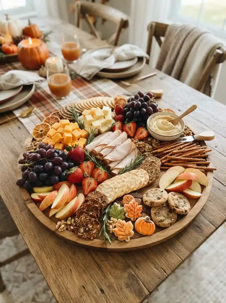 20. Family-Friendly Fall Grazing Board