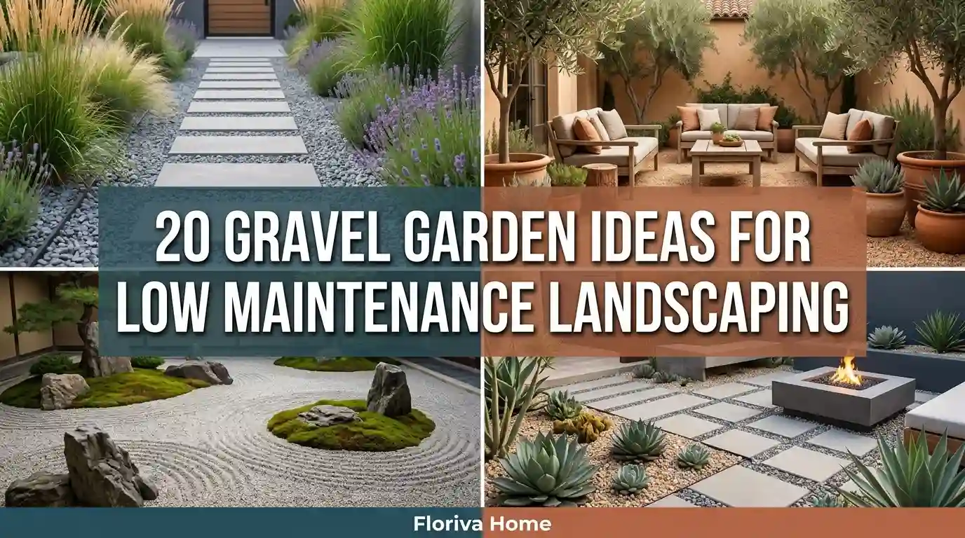 Gravel Garden Ideas for Low Maintenance Landscaping