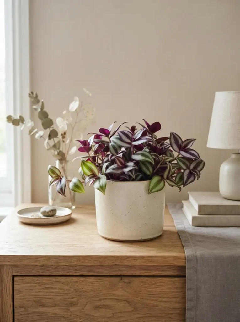 20. Peacock Spiderwort for a Colorful Accent