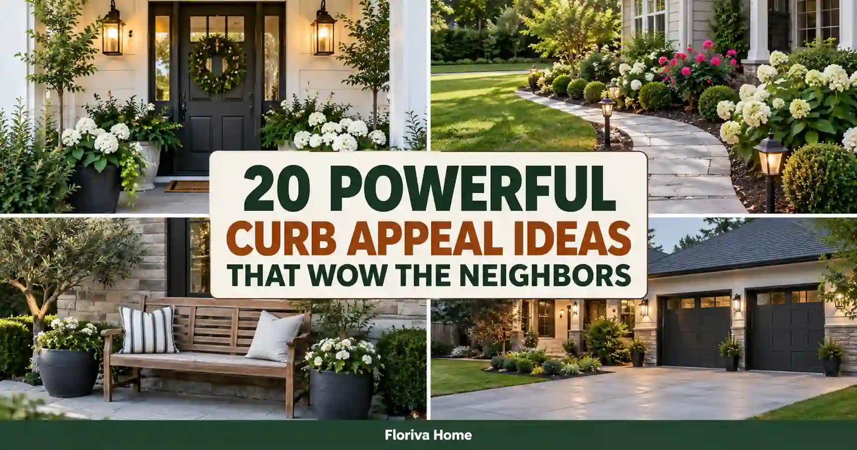 Powerful Curb Appeal Ideas That Wow the Neighbors