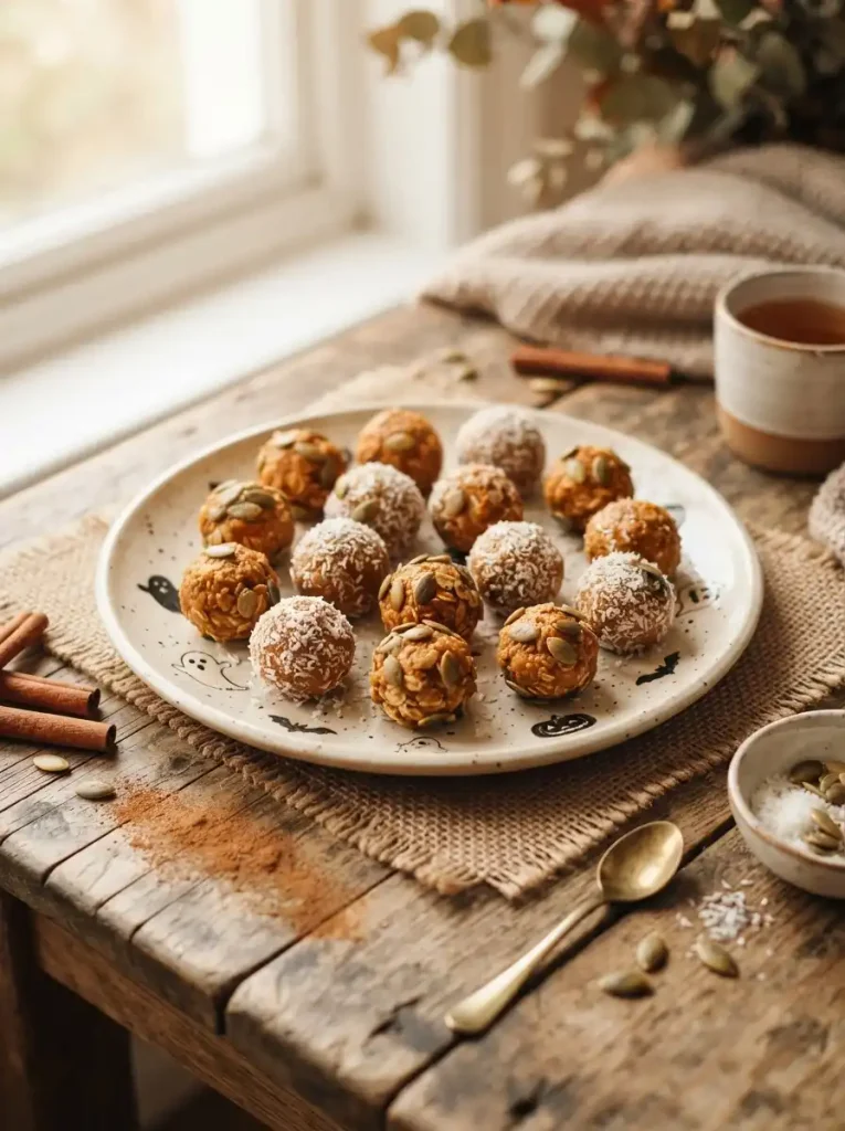 20. Pumpkin Spice Energy Bites
