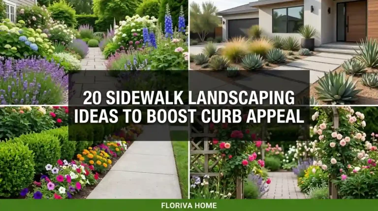 Sidewalk Landscaping Ideas to Boost Curb Appeal