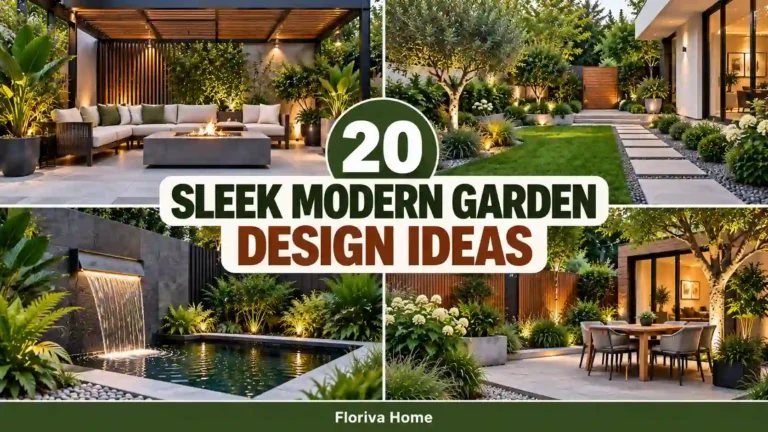 Sleek Modern Garden Design Ideas Worth Trying Now