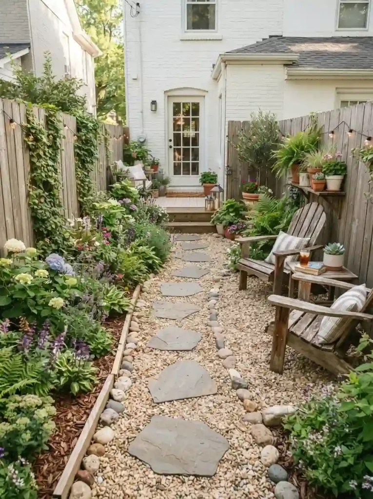 21. Combine several inexpensive upgrades into one cohesive backyard