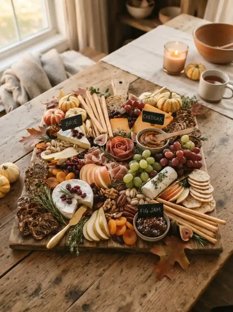 21. Cozy Fall Harvest Board