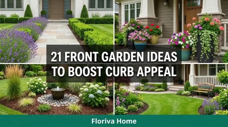 21 Front Garden Ideas to Boost Curb Appeal