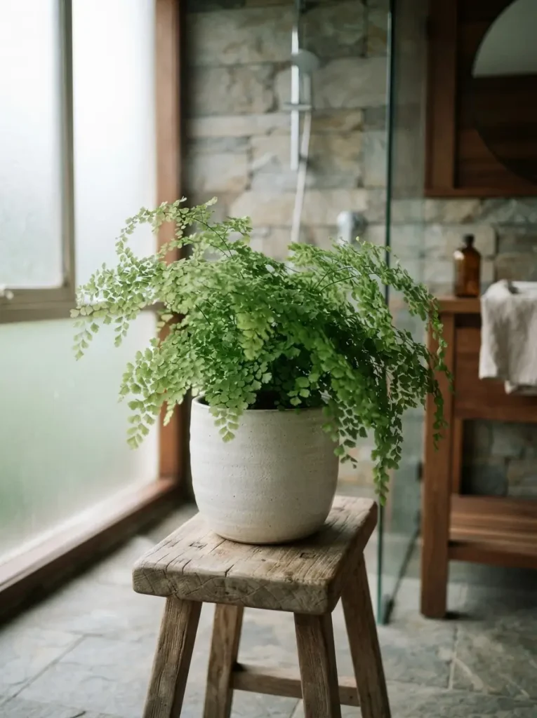21. Maidenhair Fern for a Soft, Delicate Look
