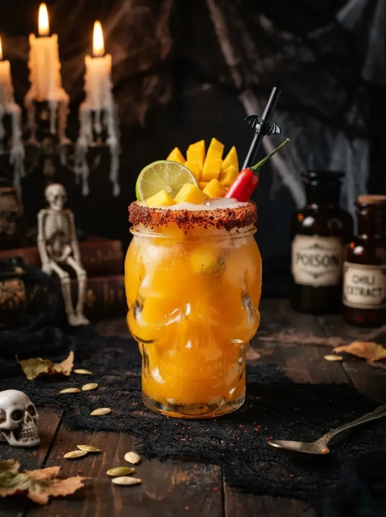 21. Spooky Mango Chili Mocktail