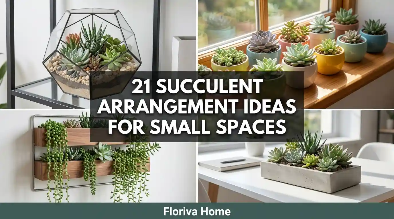 Succulent Arrangement Ideas for Small Spaces