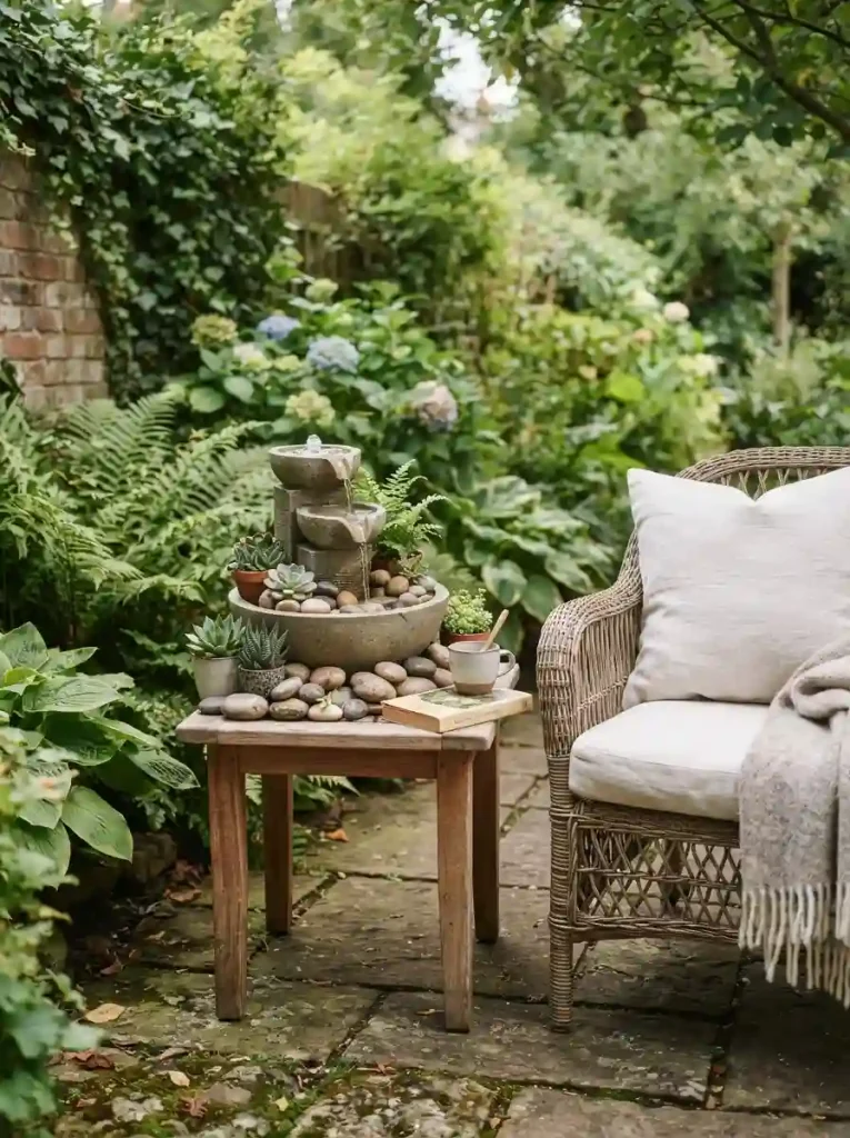 22. Add a Small Water Feature