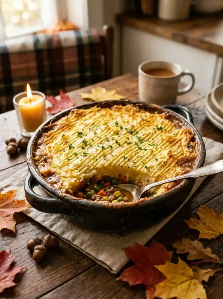 22. Hearty Beef and Vegetable Shepherd's Pie Casserole