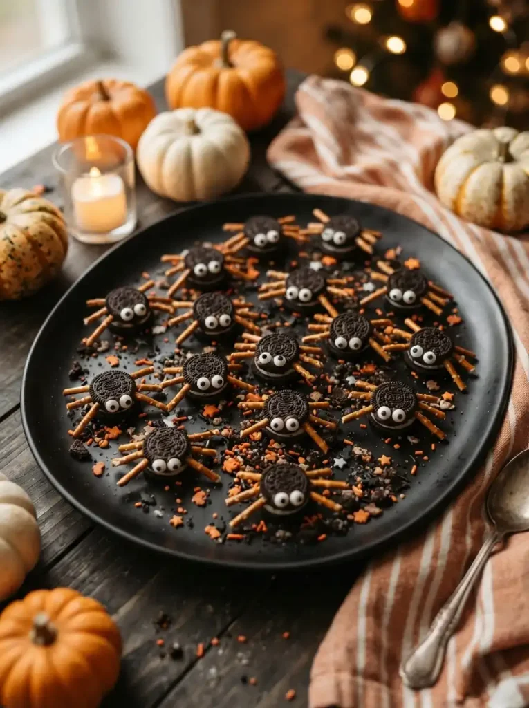 22. No-Bake Oreo Spider Bites