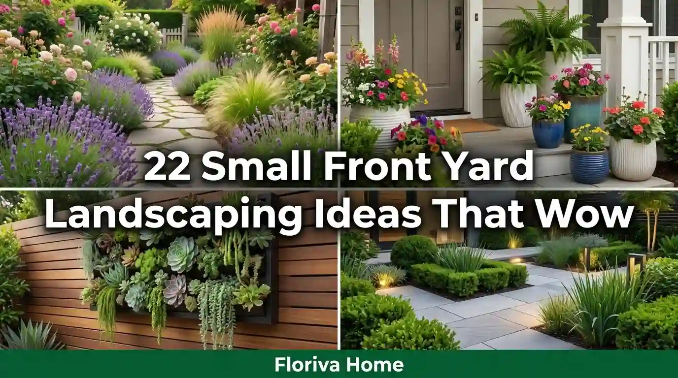 Small Front Yard Landscaping Ideas That Wow