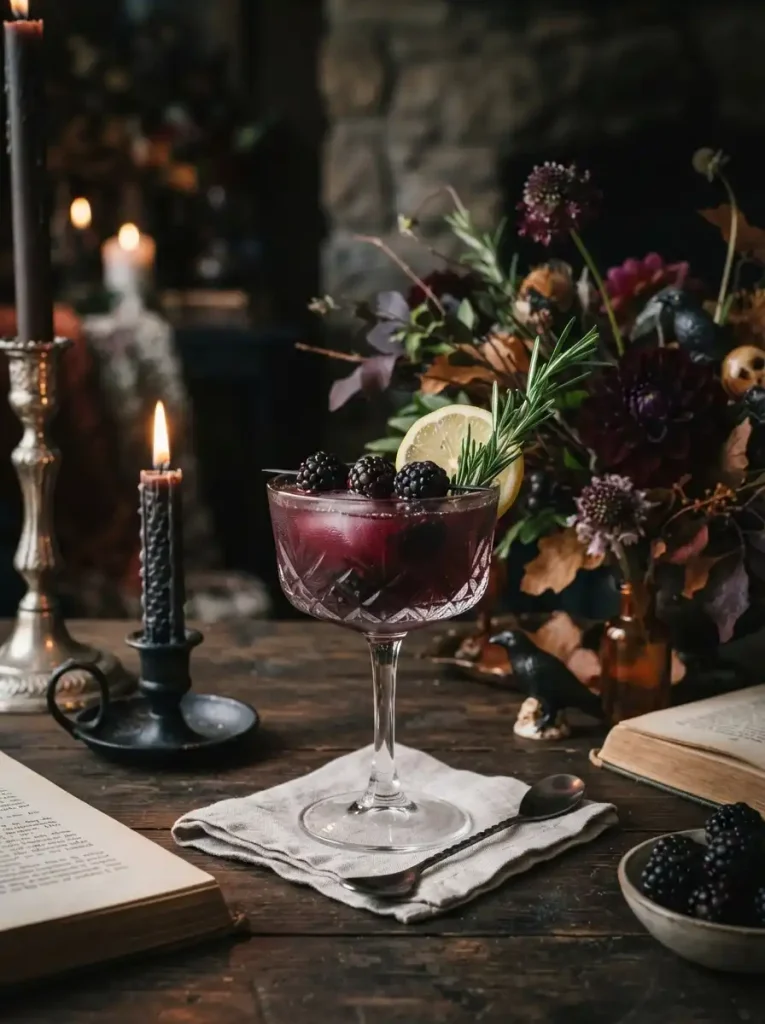 22. Twilight Blackberry Mocktail