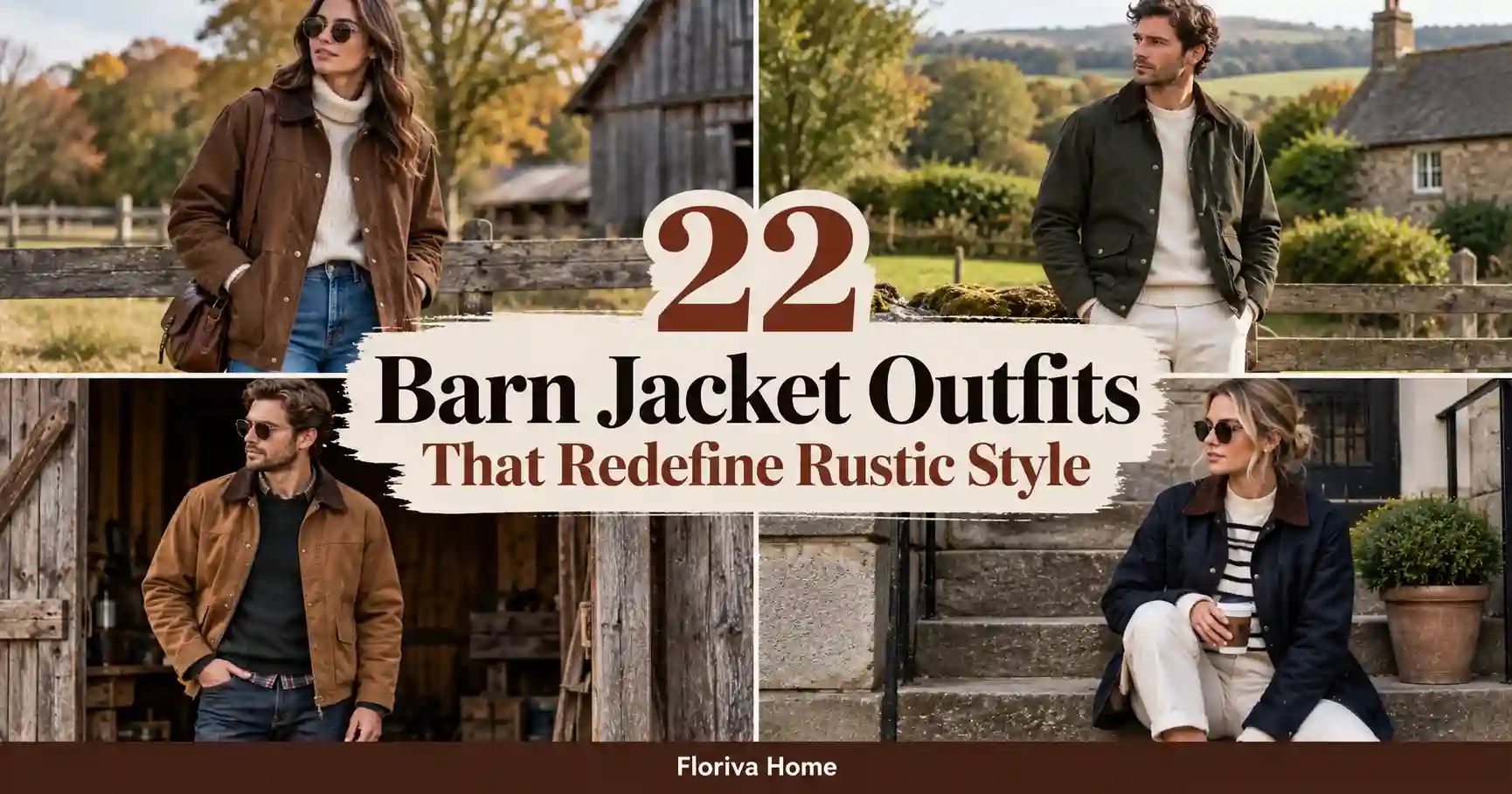 Barn Jacket Outfits That Redefine Rustic Style