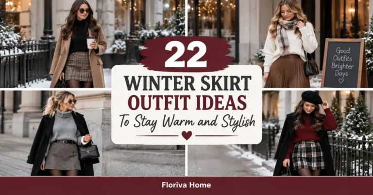 22 Winter Skirt Outfit Ideas to Stay Warm and Stylish