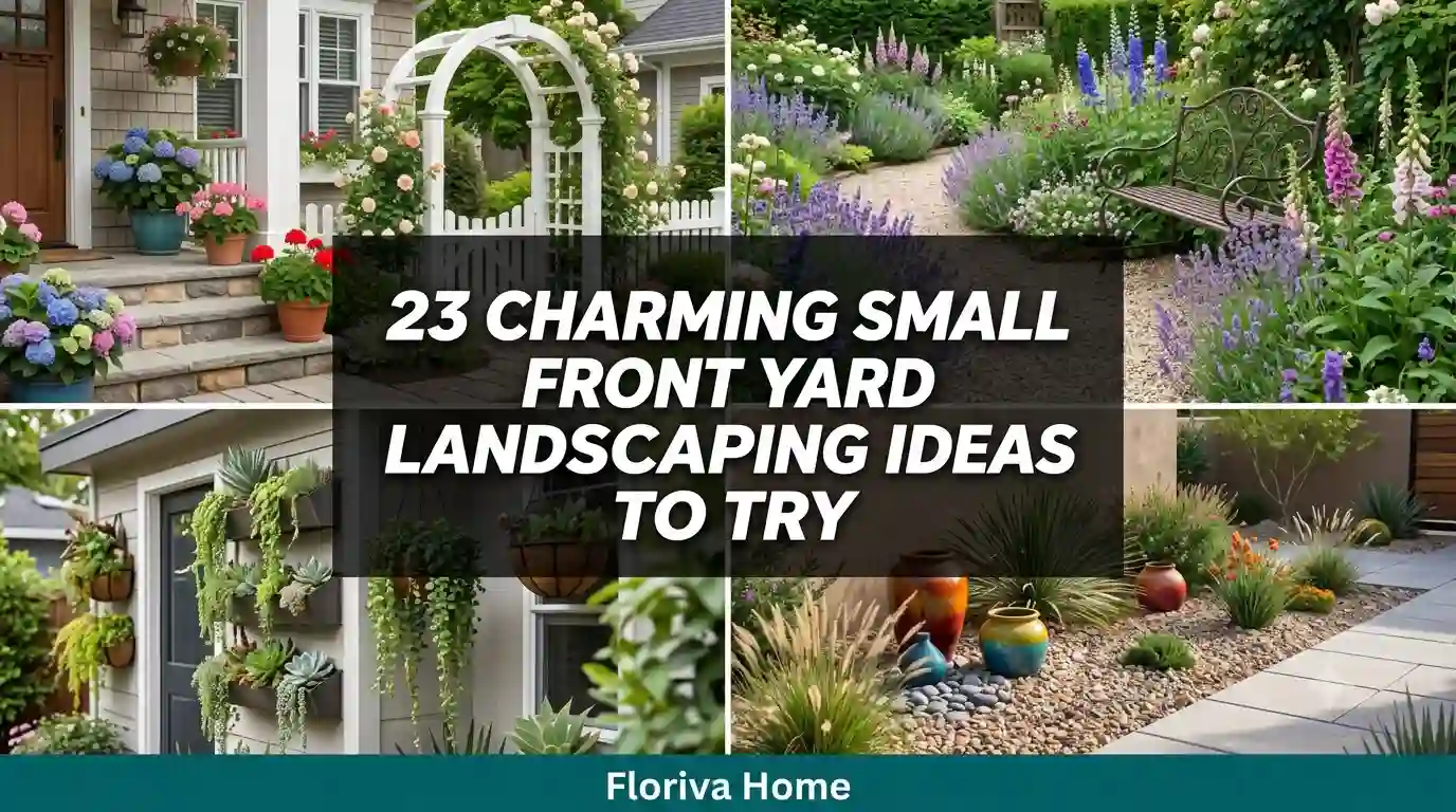 Charming Small Front Yard Landscaping Ideas to Try