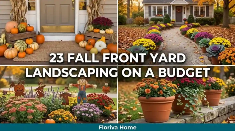 Fall Front Yard Landscaping on a Budget