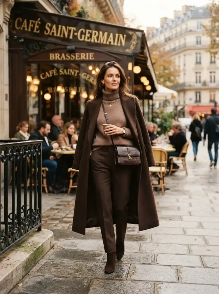 3. Chocolate Brown Monochrome