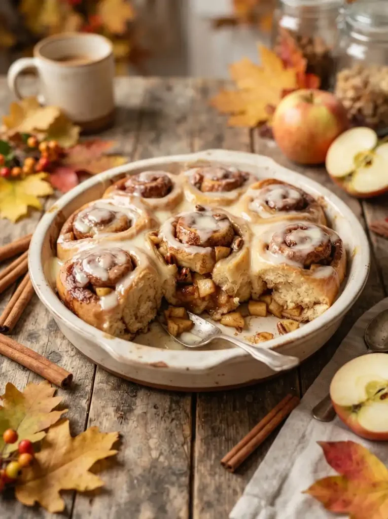 3. Gooey Apple Cinnamon Rolls