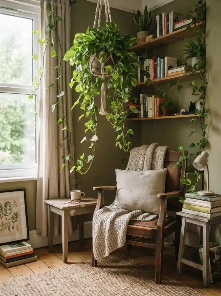 3. Pothos for Shelves and Hanging Displays