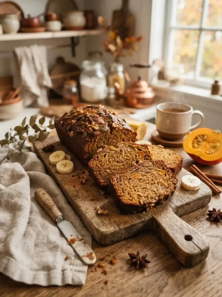 3. Pumpkin Spice Banana Bread