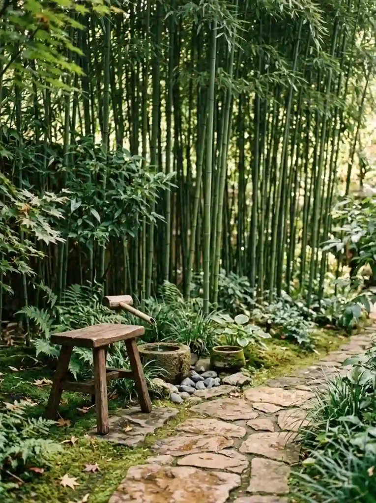 3. Turn a Corner Into a Bamboo Retreat