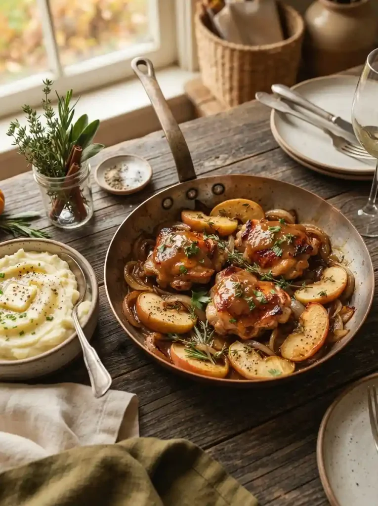 4. Apple Cider Chicken