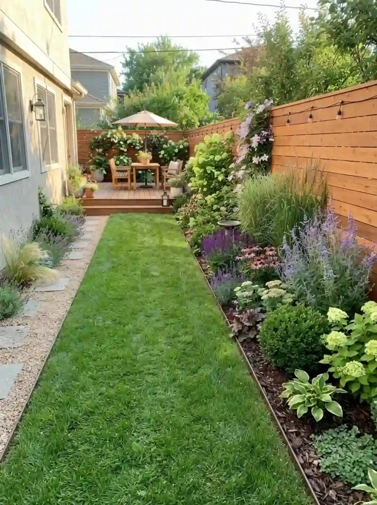 4. Build a Long Narrow Garden Bed