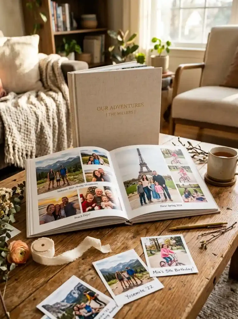 4. Custom Photo Book