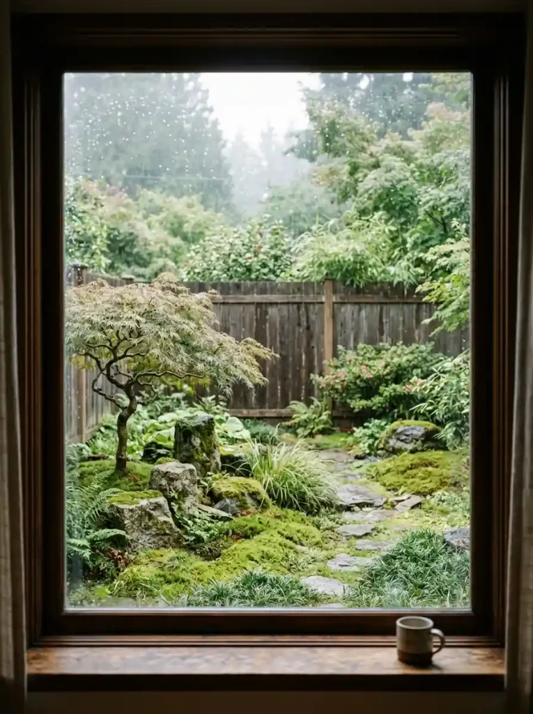 4. Design a Window-Facing Garden Scene