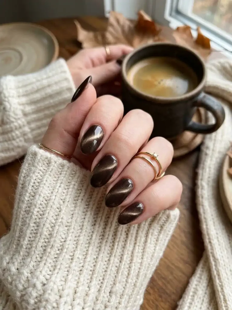 4. Espresso Velvet Cat Eye
