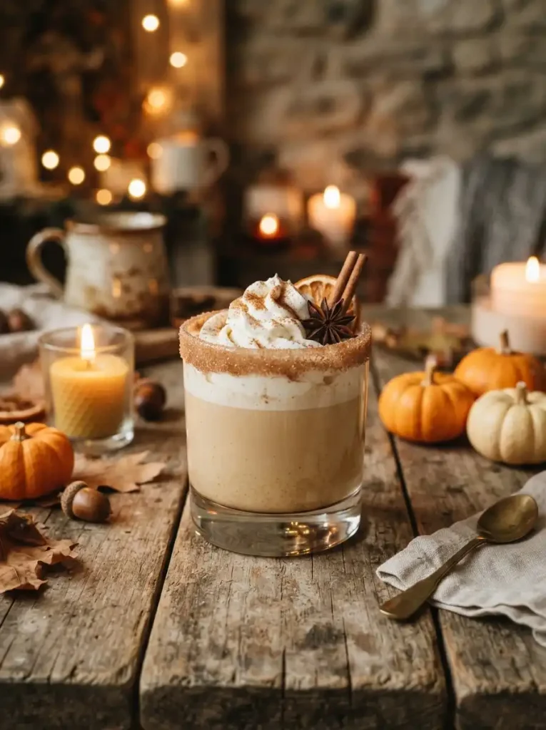 4. Pumpkin Spice White Russian