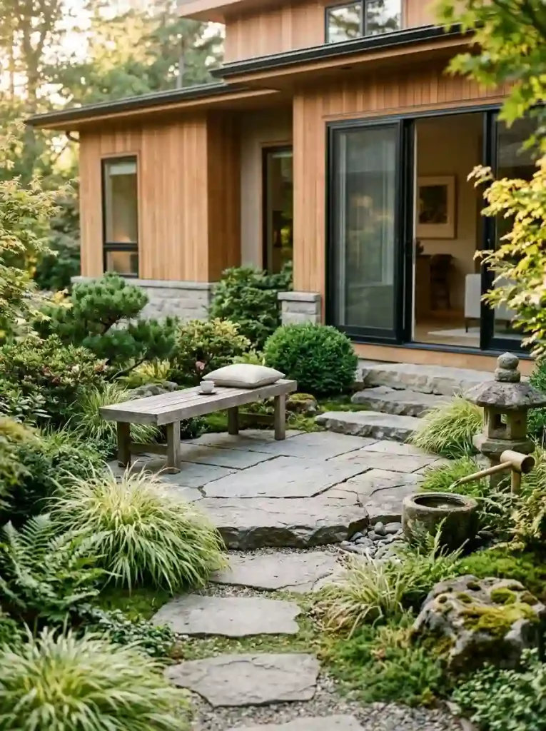 5. Add a Narrow Stone Terrace