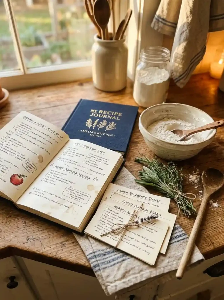 5. Personalized Recipe Journal