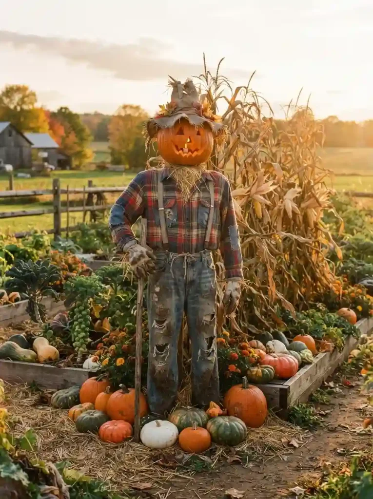 5. Pumpkin Scarecrow